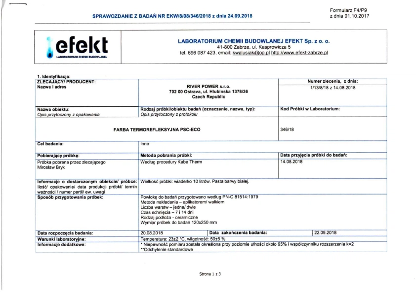 Dokument EFEKT laboratorium chemii budowlanej v2