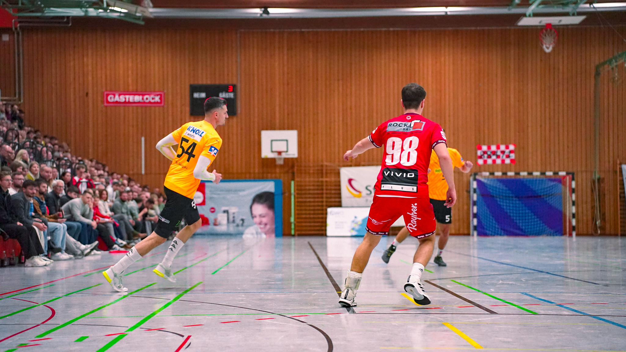 Heimspiel des HRW in der Rottumhalle Laupheim