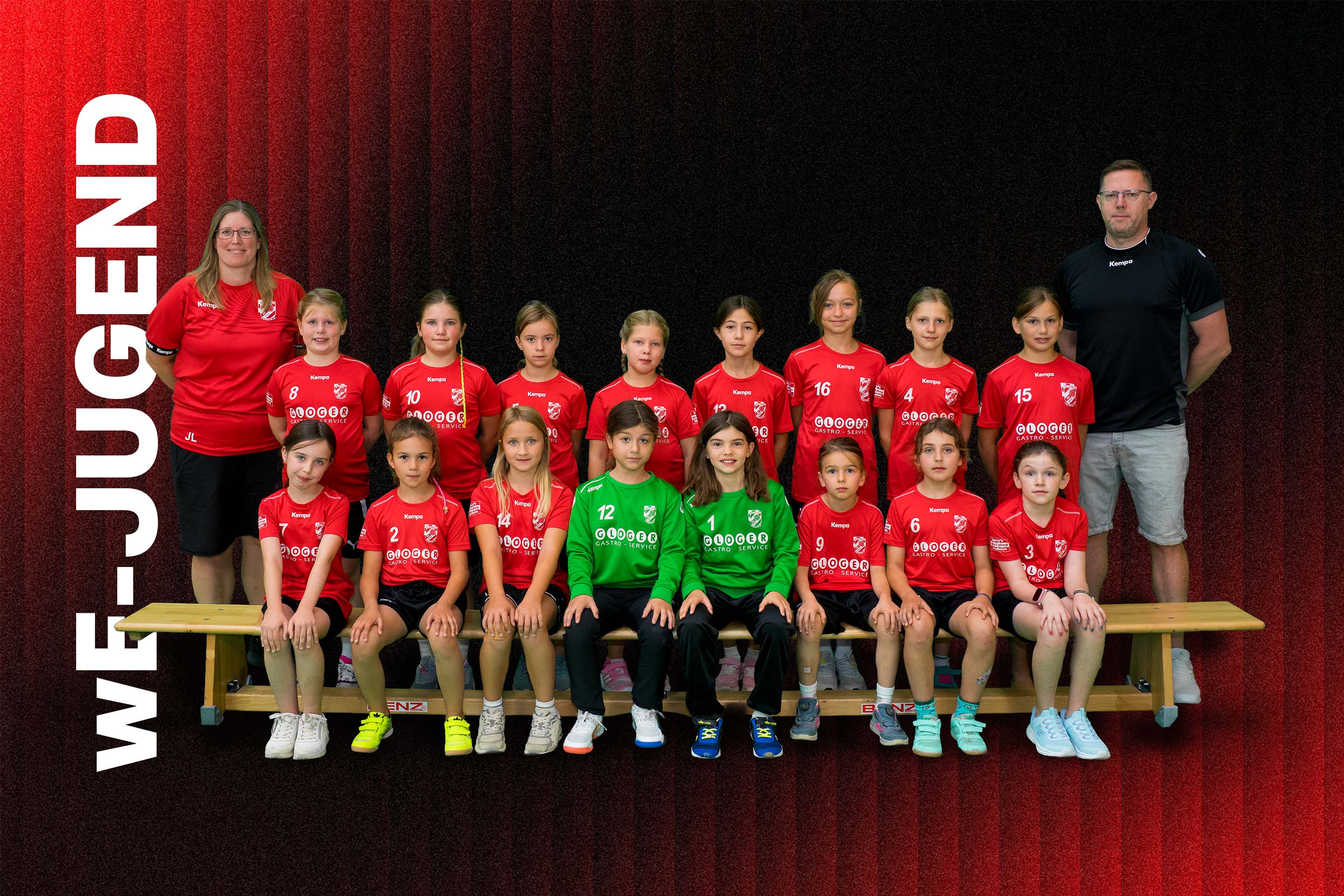 Teamfoto weibliche E-Jugend