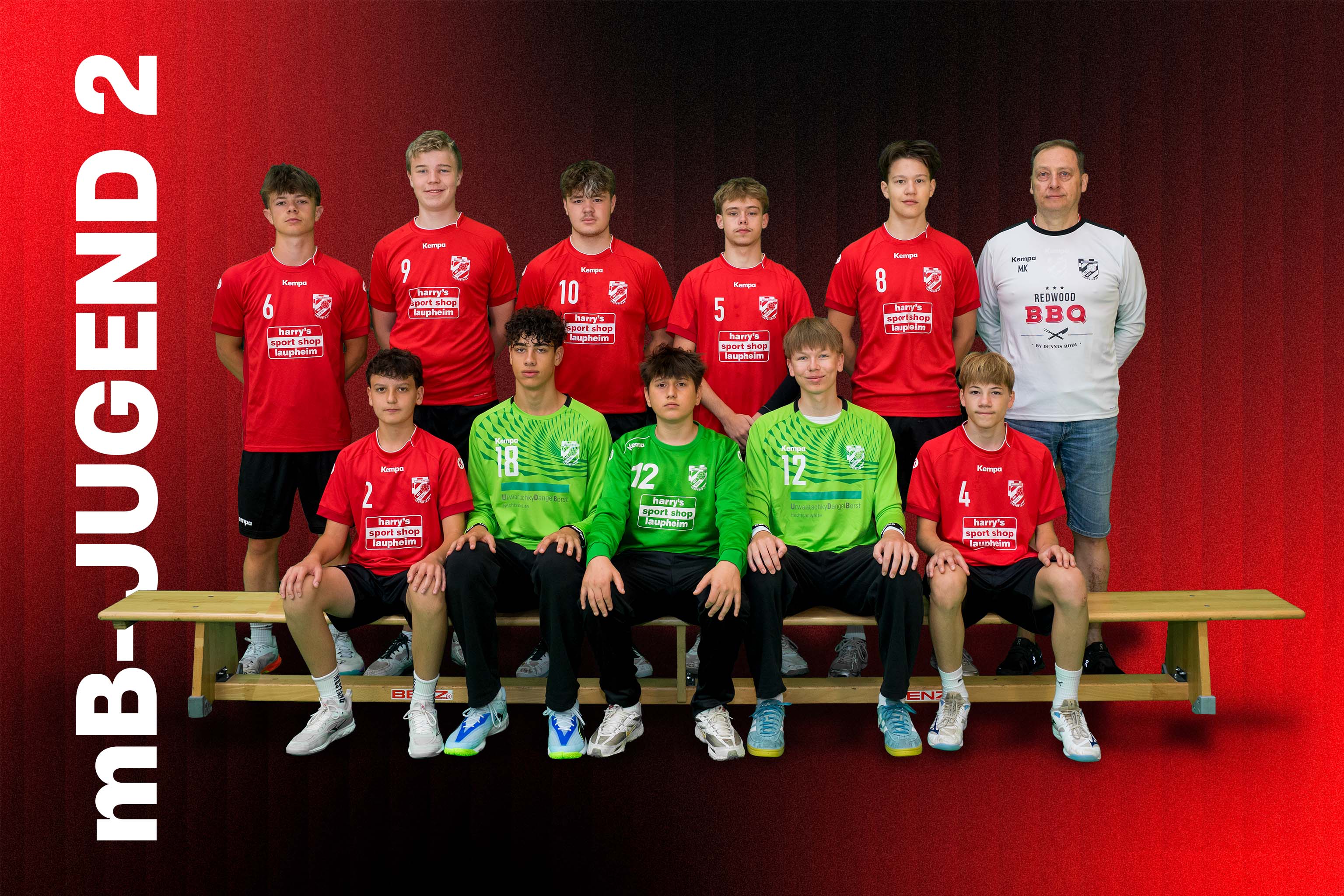 Teamfoto männliche B-Jugend 2