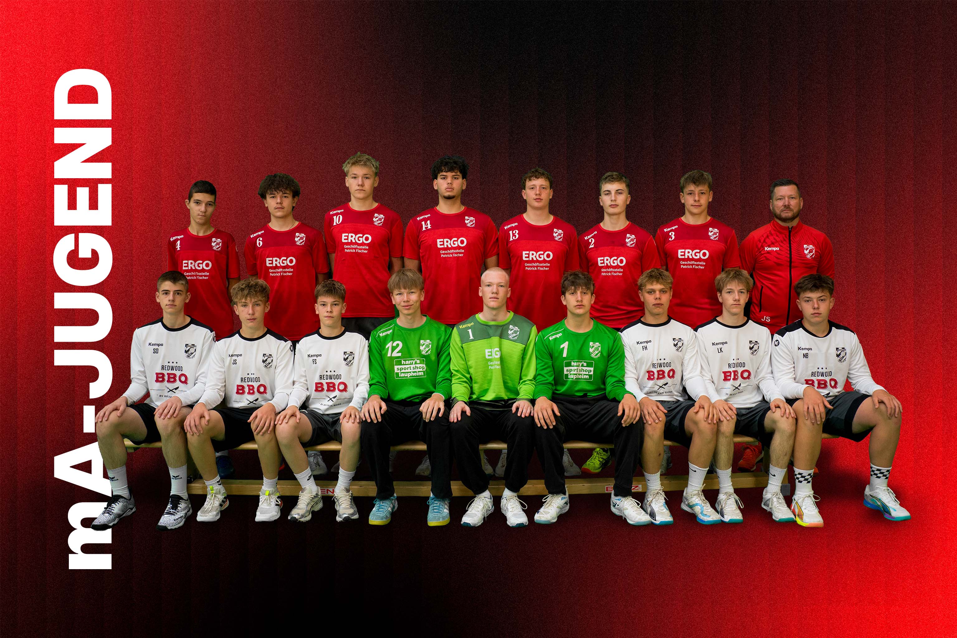 Teamfoto männliche A-Jugend