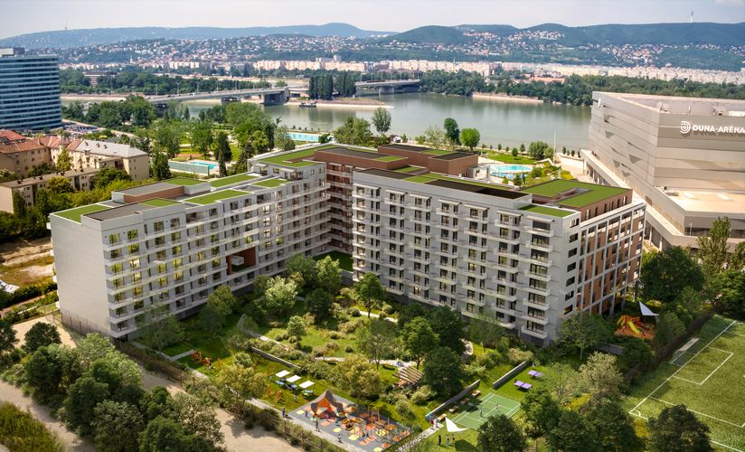 Eddig nem terveztél Budapestre költözni? Ezt a lakóparkot látva meggondolod magad