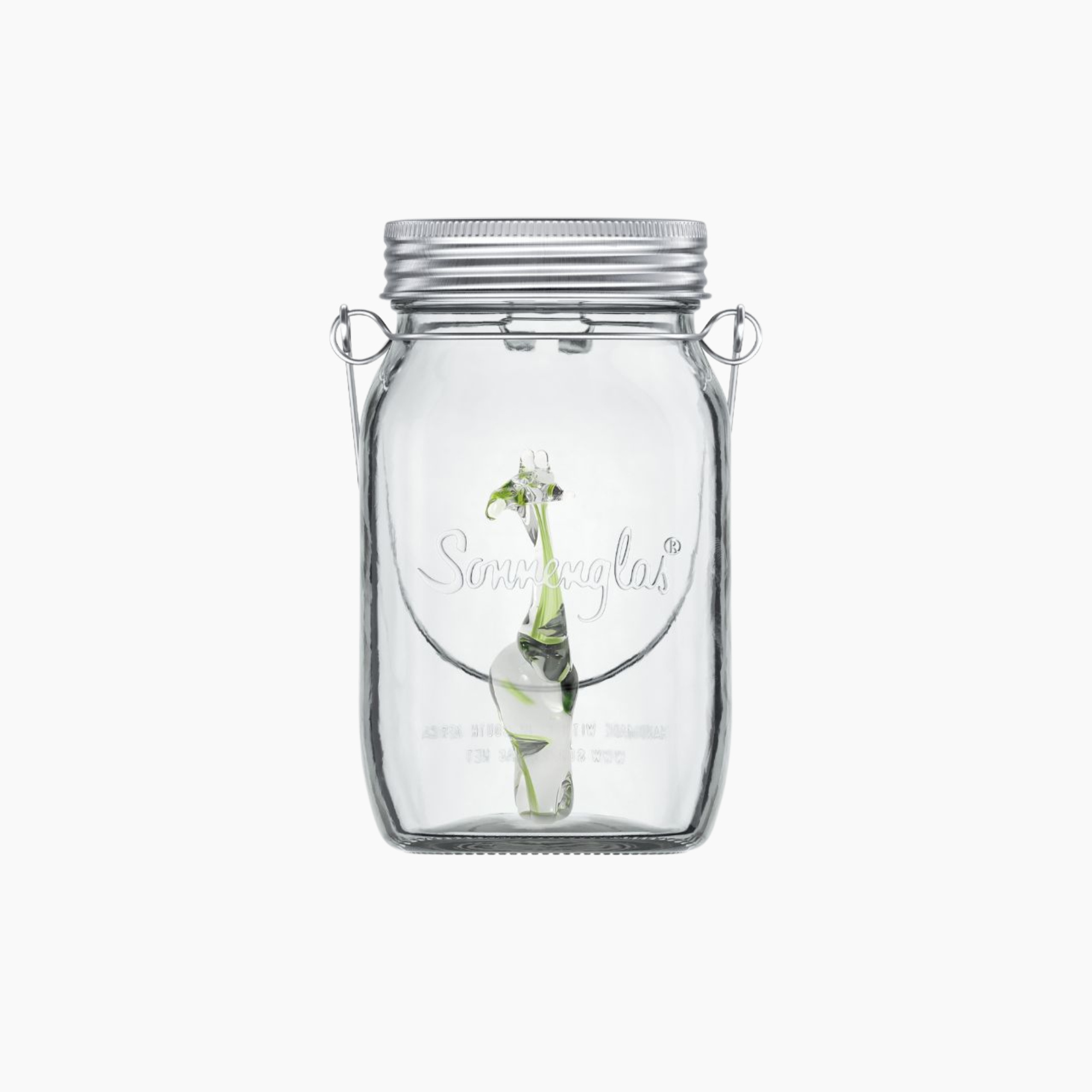 Sun Jar Ngwenya Giraffe (green)
