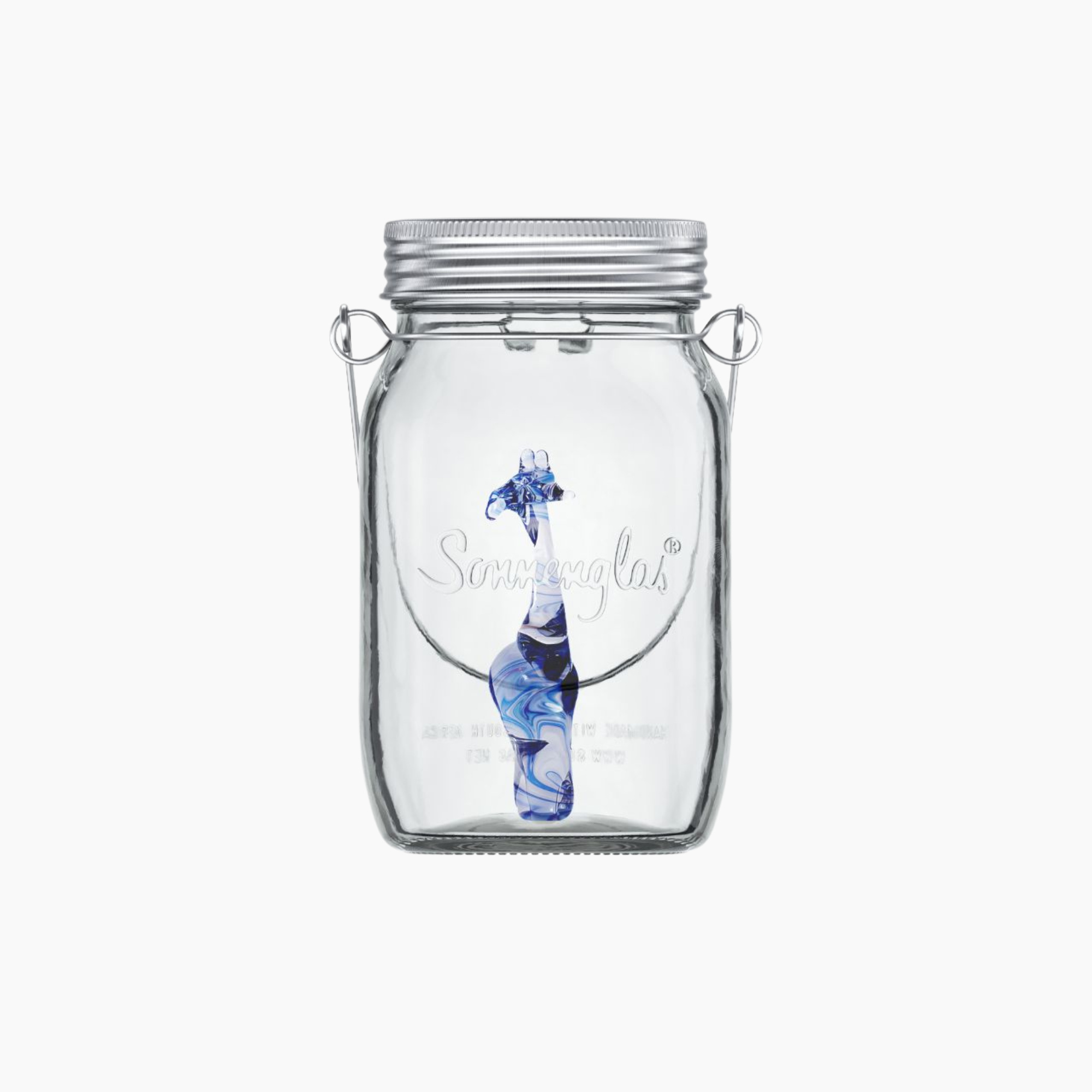 Sun Jar Ngwenya Giraffe (blue)