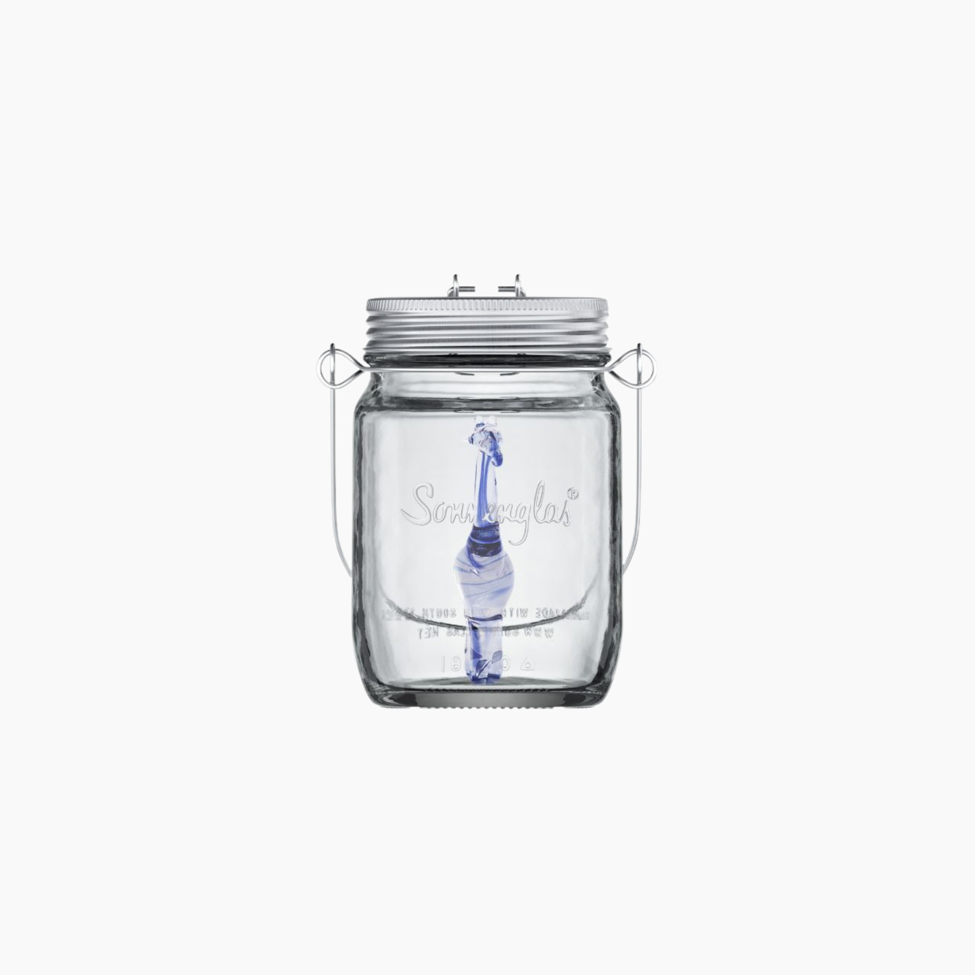 Sun Jar Mini Ngwenya Giraffe (blue)