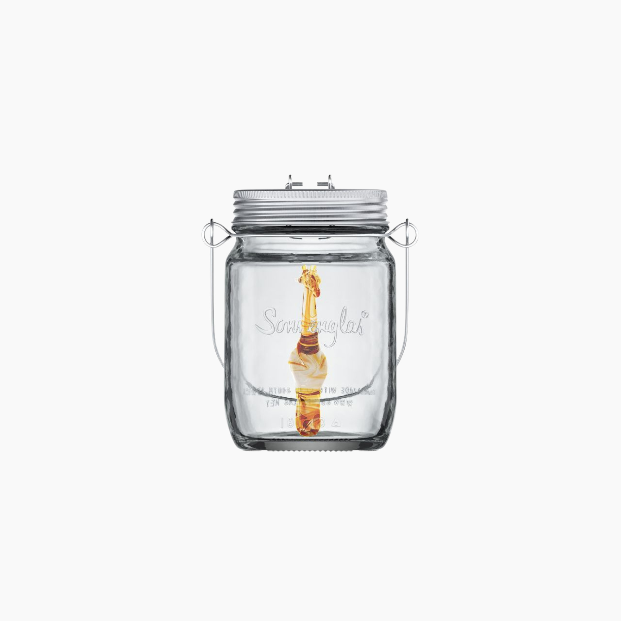 Sun Jar Mini Ngwenya Giraffe (orange)