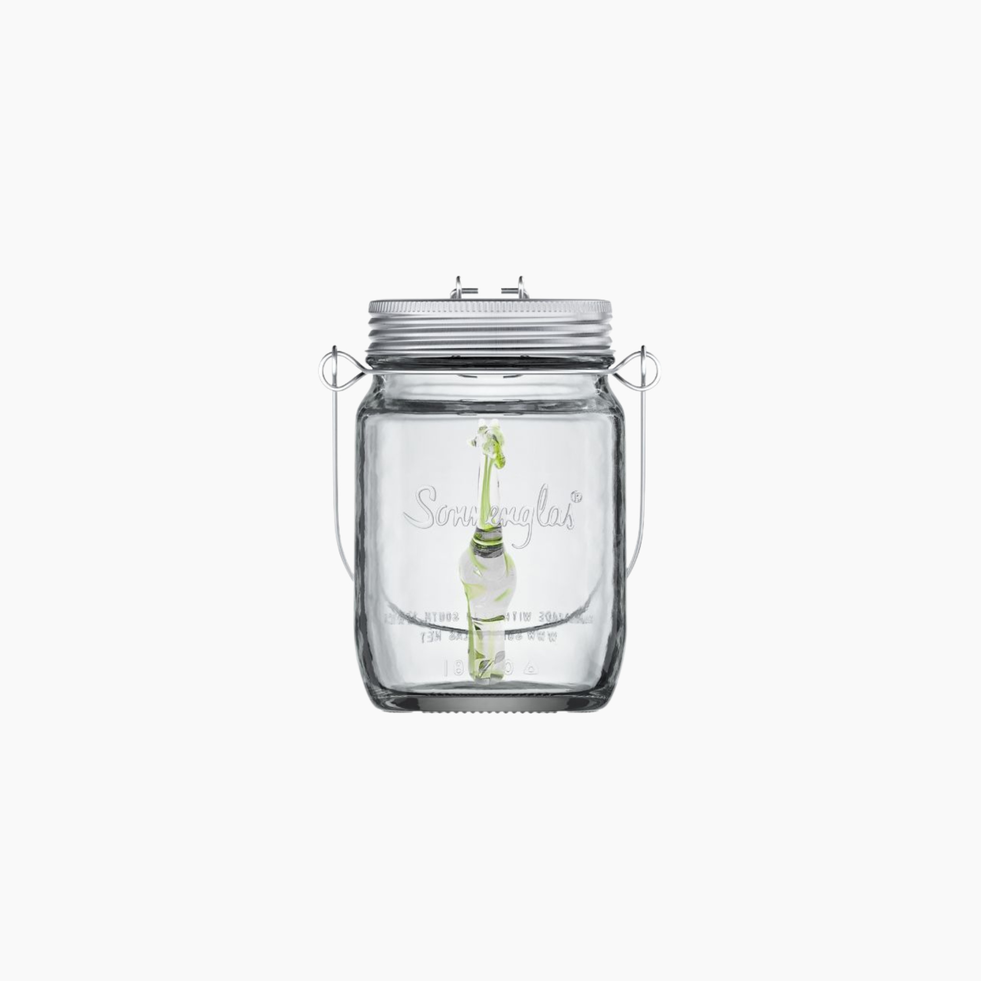 Sun Jar Mini Ngwenya Giraffe (green)