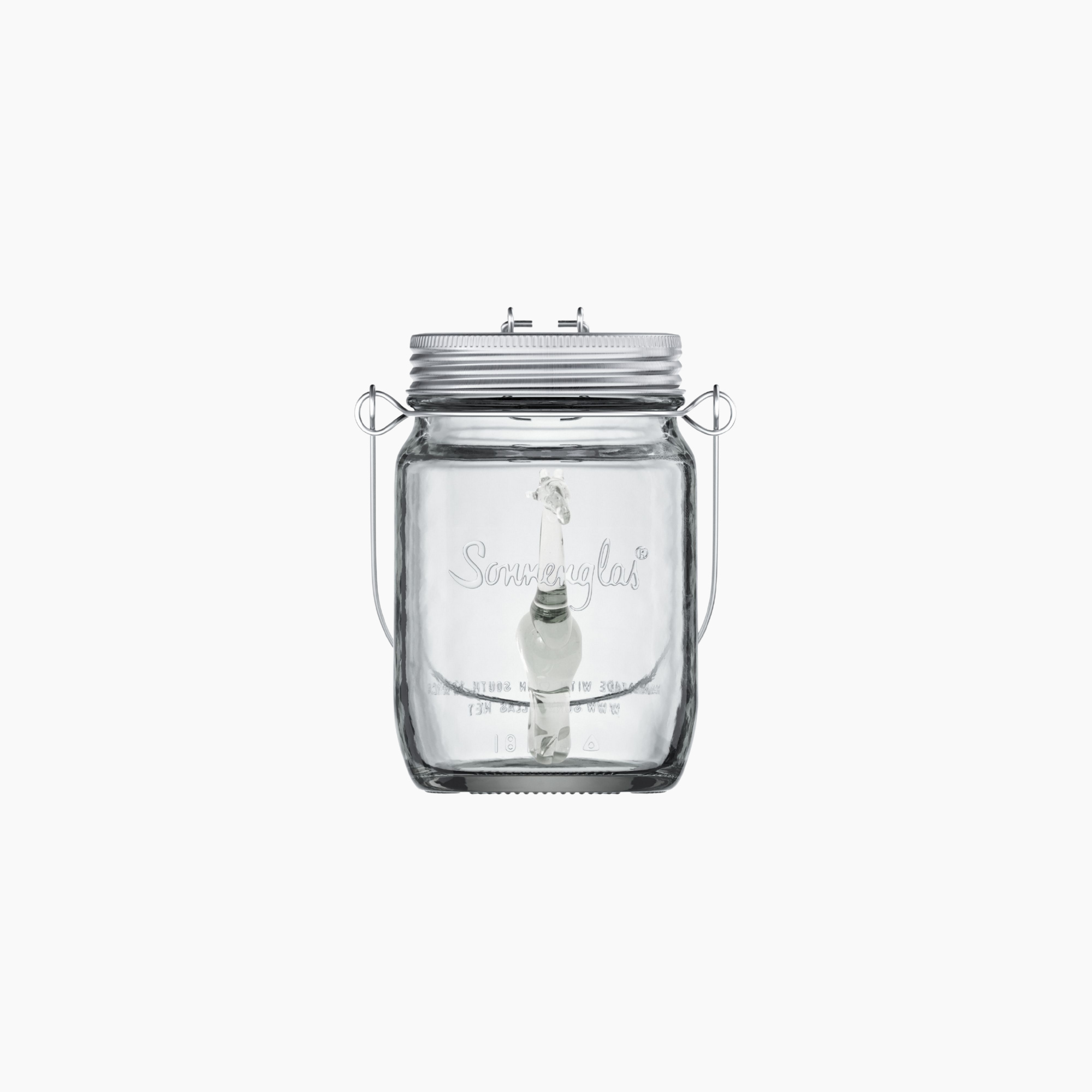 Sun Jar Mini Ngwenya Giraffe (clear)