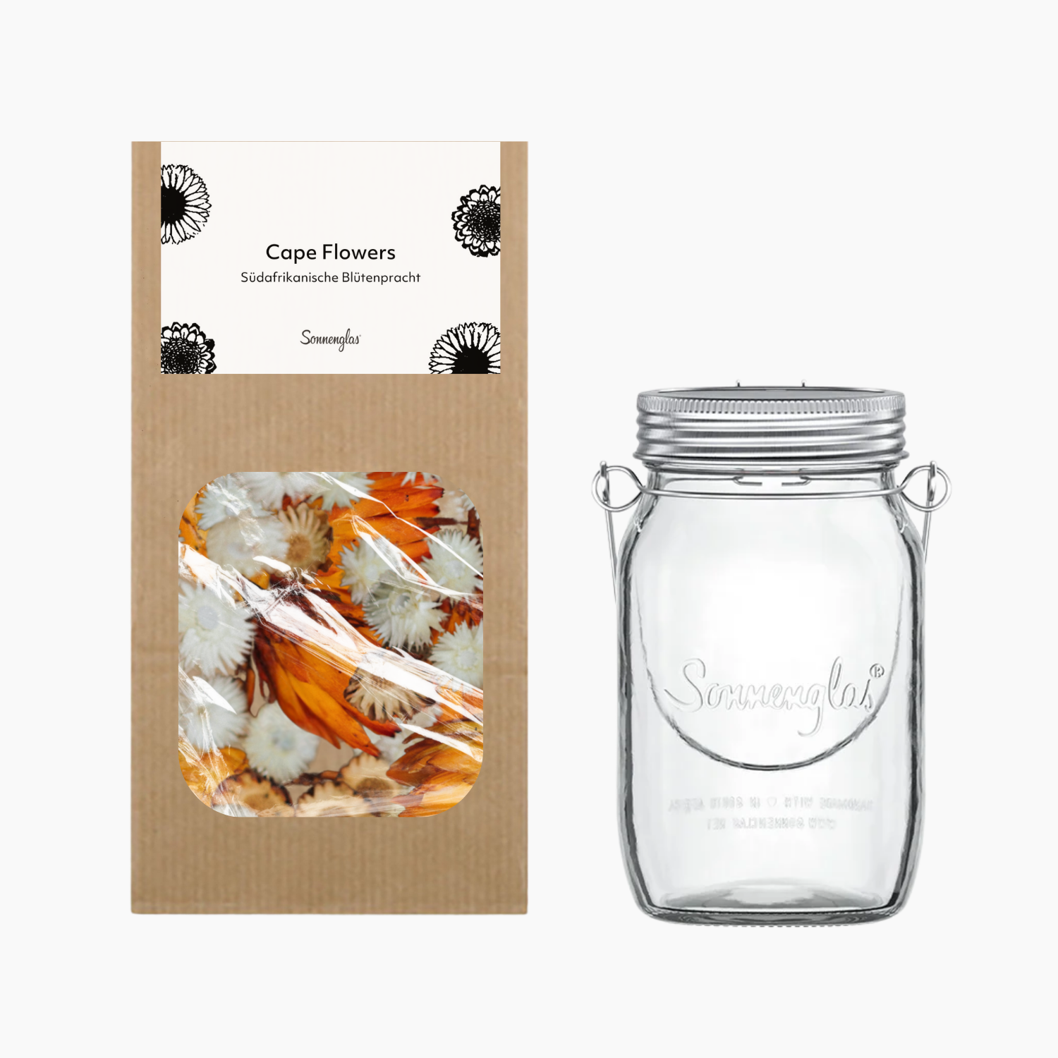 Set: Cape Flowers (Fire) + Sun Jar Original (1000ml) (save 5%)