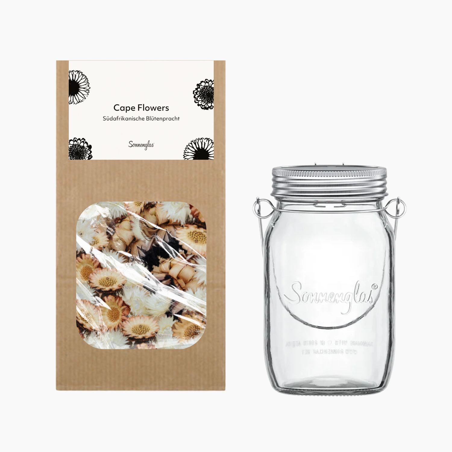 Set: Cape Flowers (Sky) + Sun Jar Original (1000ml) (save 5%)