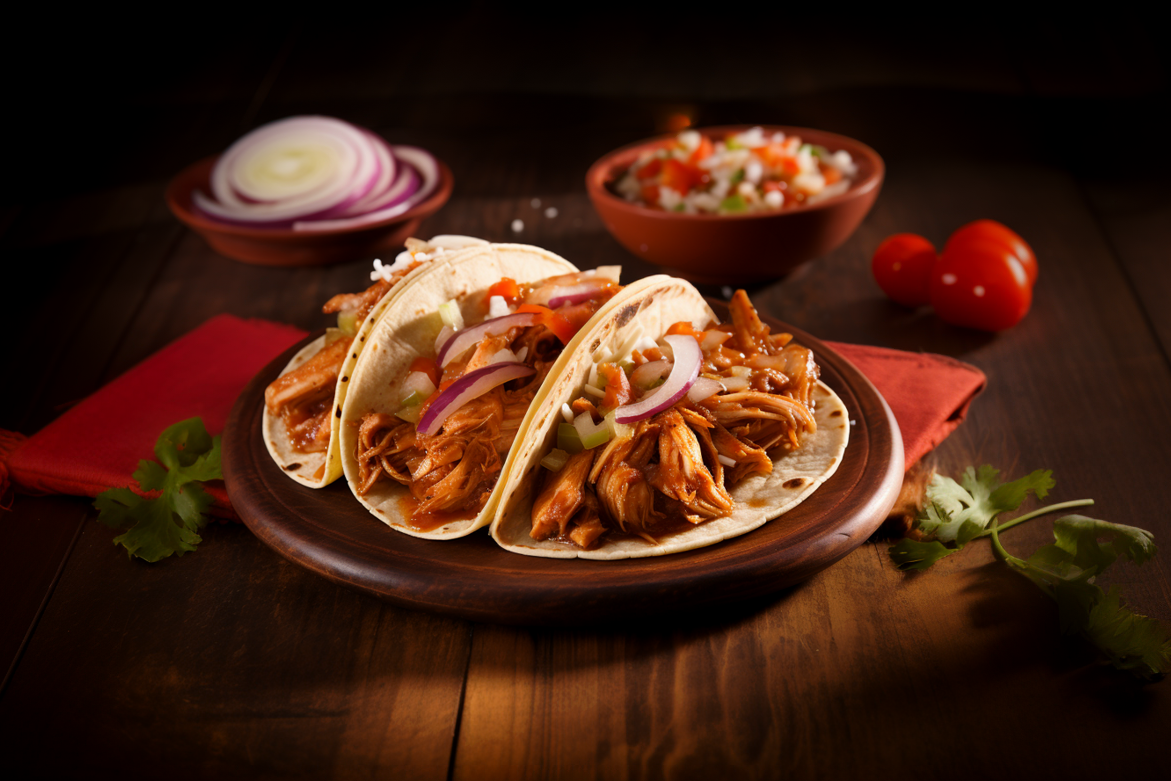 Slow cooker chicken tacos