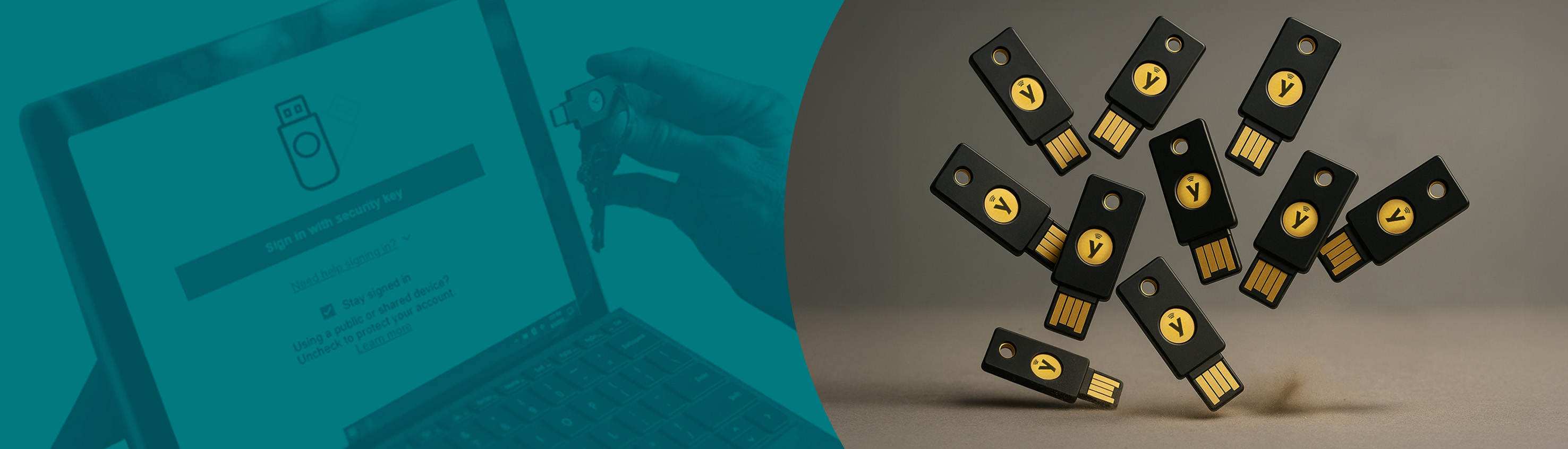 Yubico security keys 9+1 gratis homepage banner