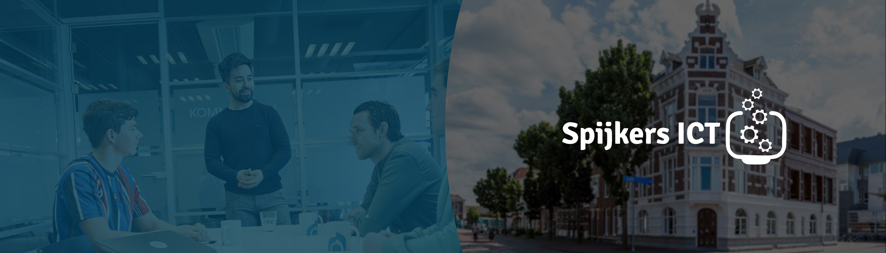 Spijkers ICT klantcase header en homepage banner