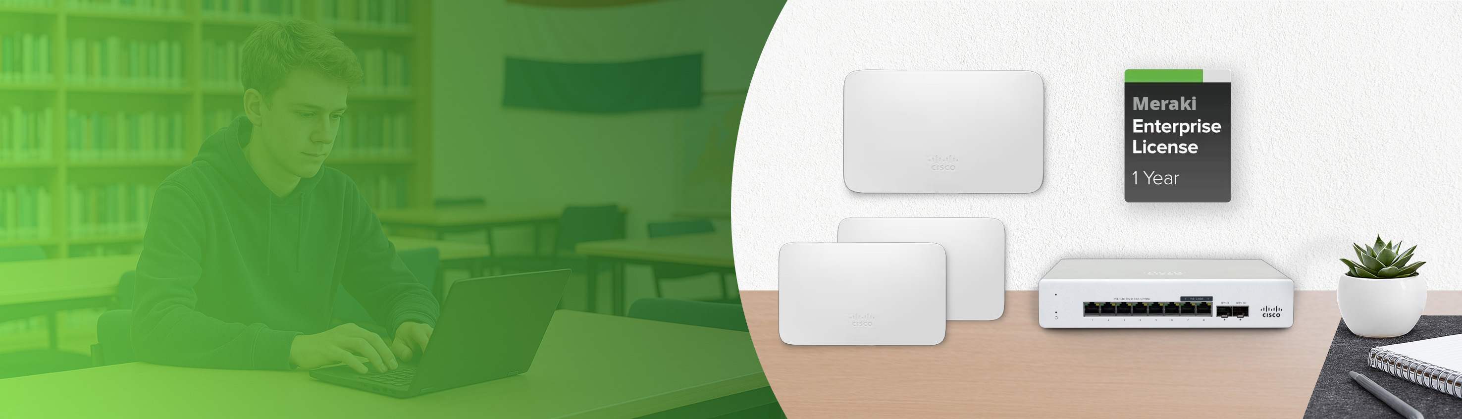 Cisco Meraki Starter Packs homepage banner