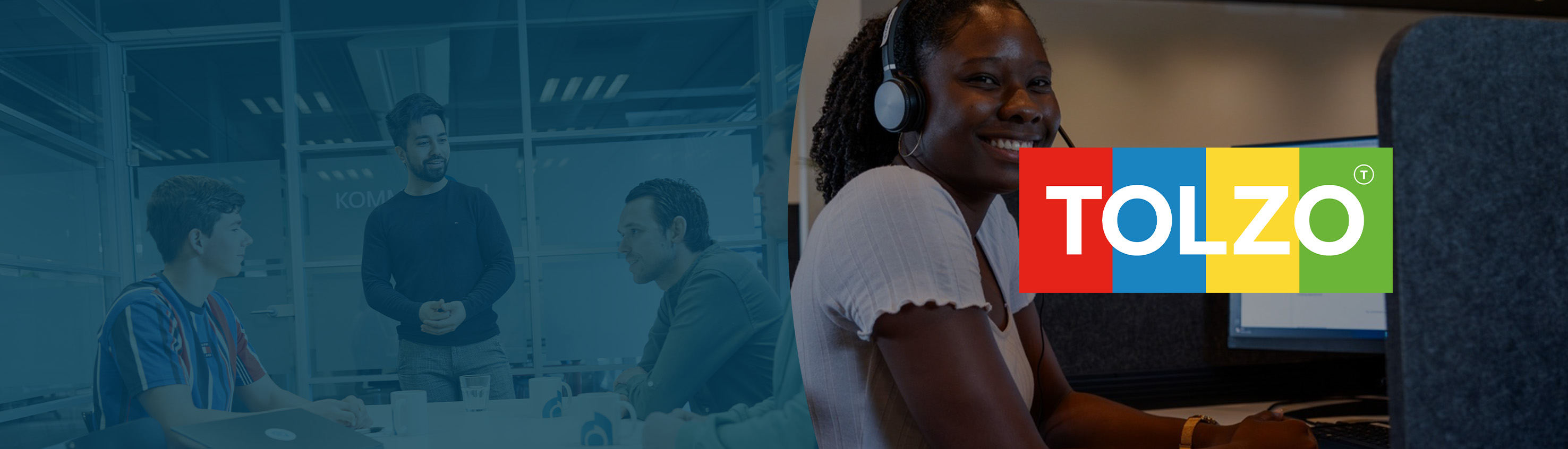 Tolzo klantcase homepage banner