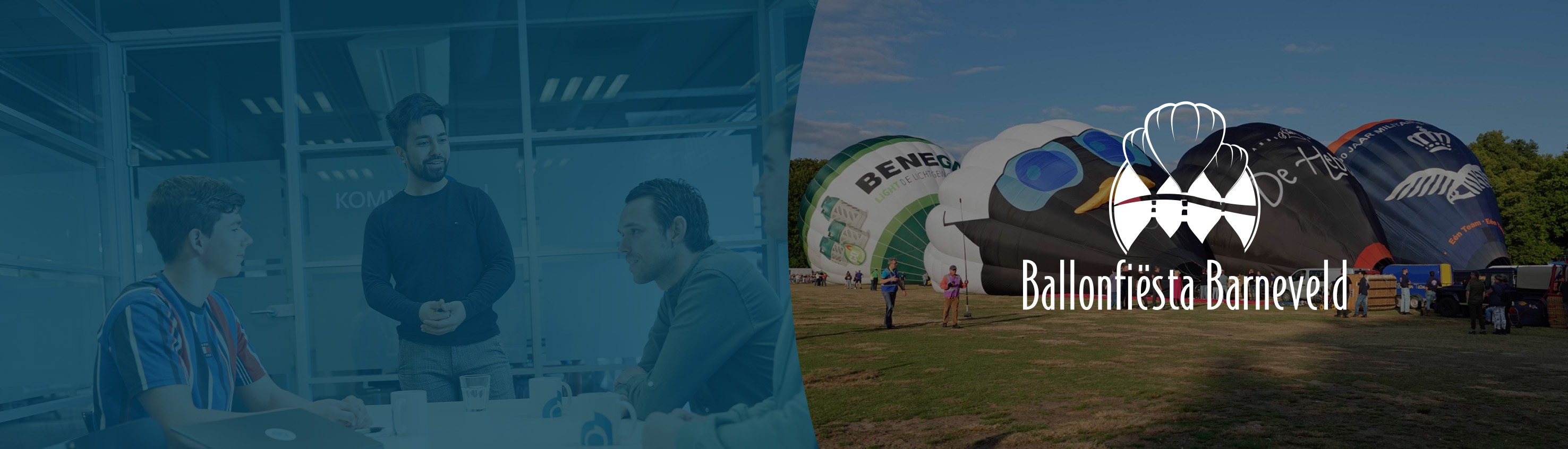 Ballonfiësta Barneveld huurt portofoons klantcase homepage banner