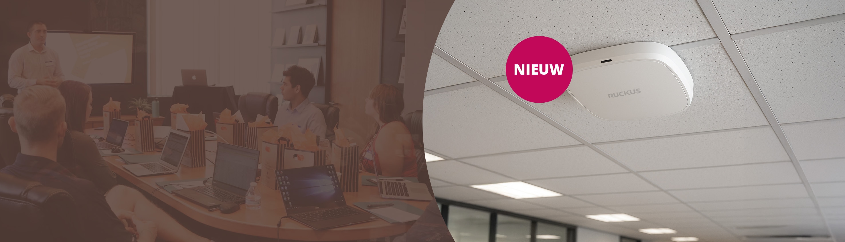 Ruckus R370 Unleashed access point homepage banner