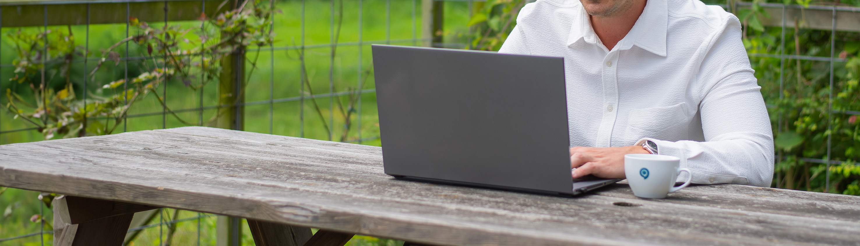 WiFi in de tuin banner