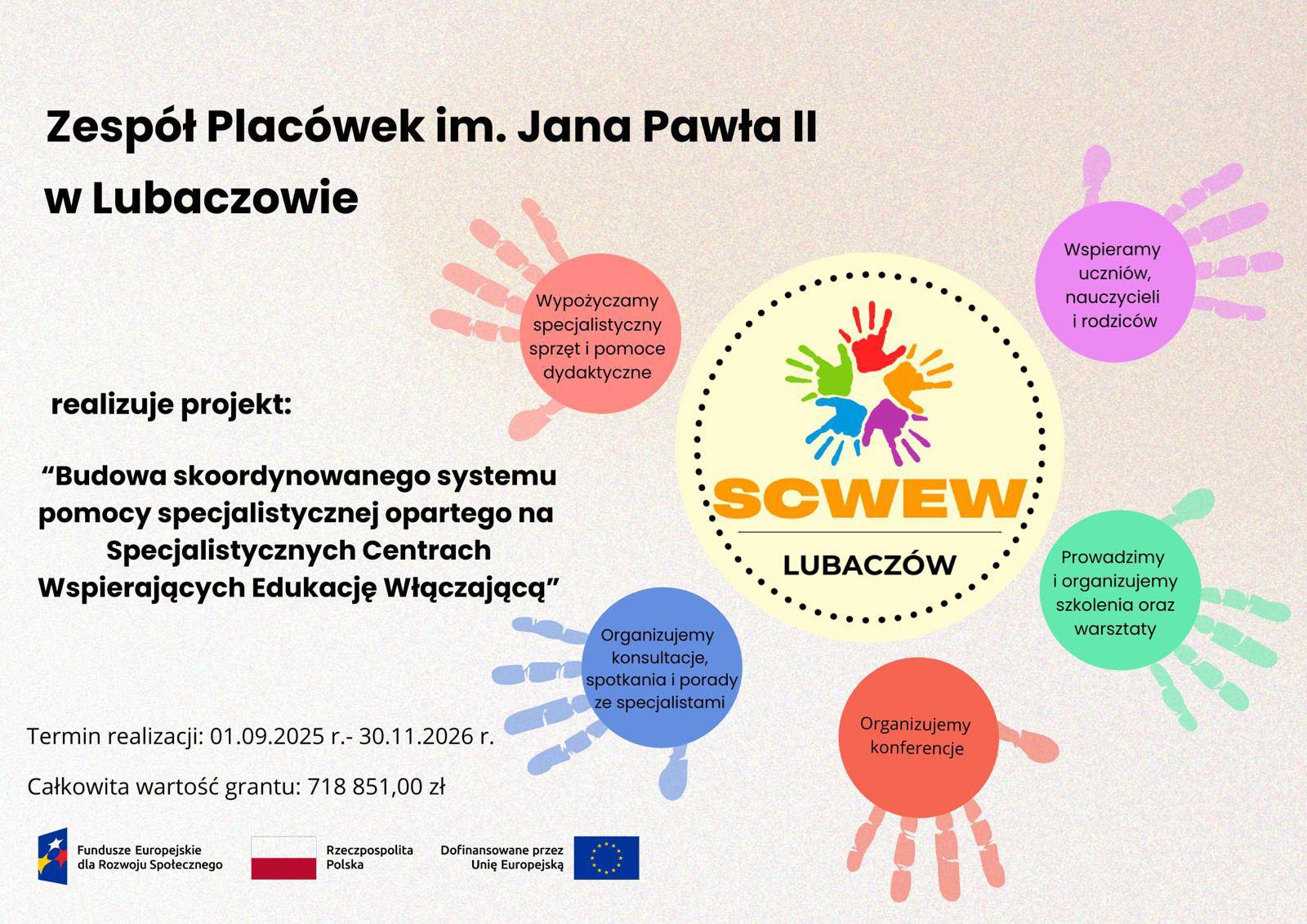 SPECJALISTYCZNE CENTRA WSPIERAJĄCE EDUKACJĘ WŁĄCZAJĄCĄ