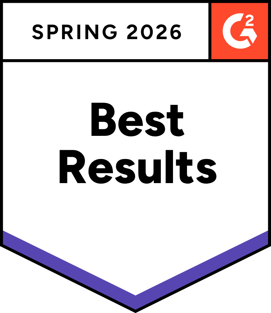 G2 Queue Management Best Results Badge