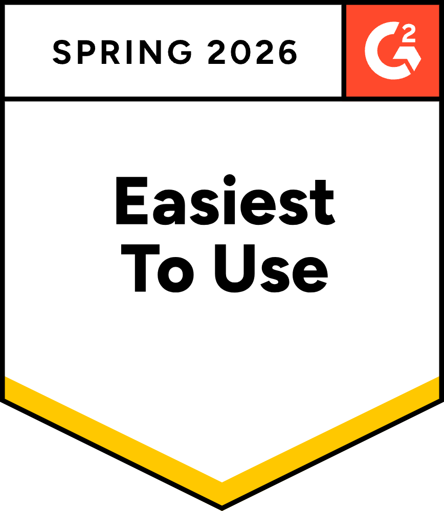 G2 Queue Management Easiest to Use Badge