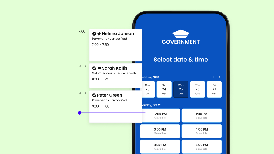6 best scheduling software solutions for government: 2026 guide | Waitwhile