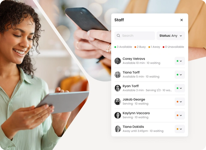 Control operations from one place