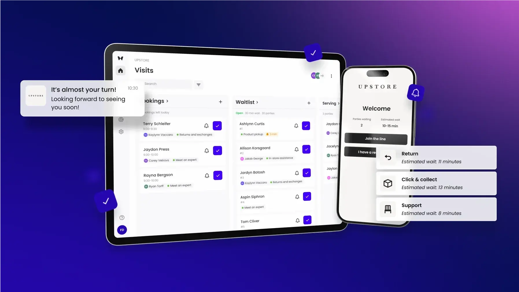 Digital queue management systems