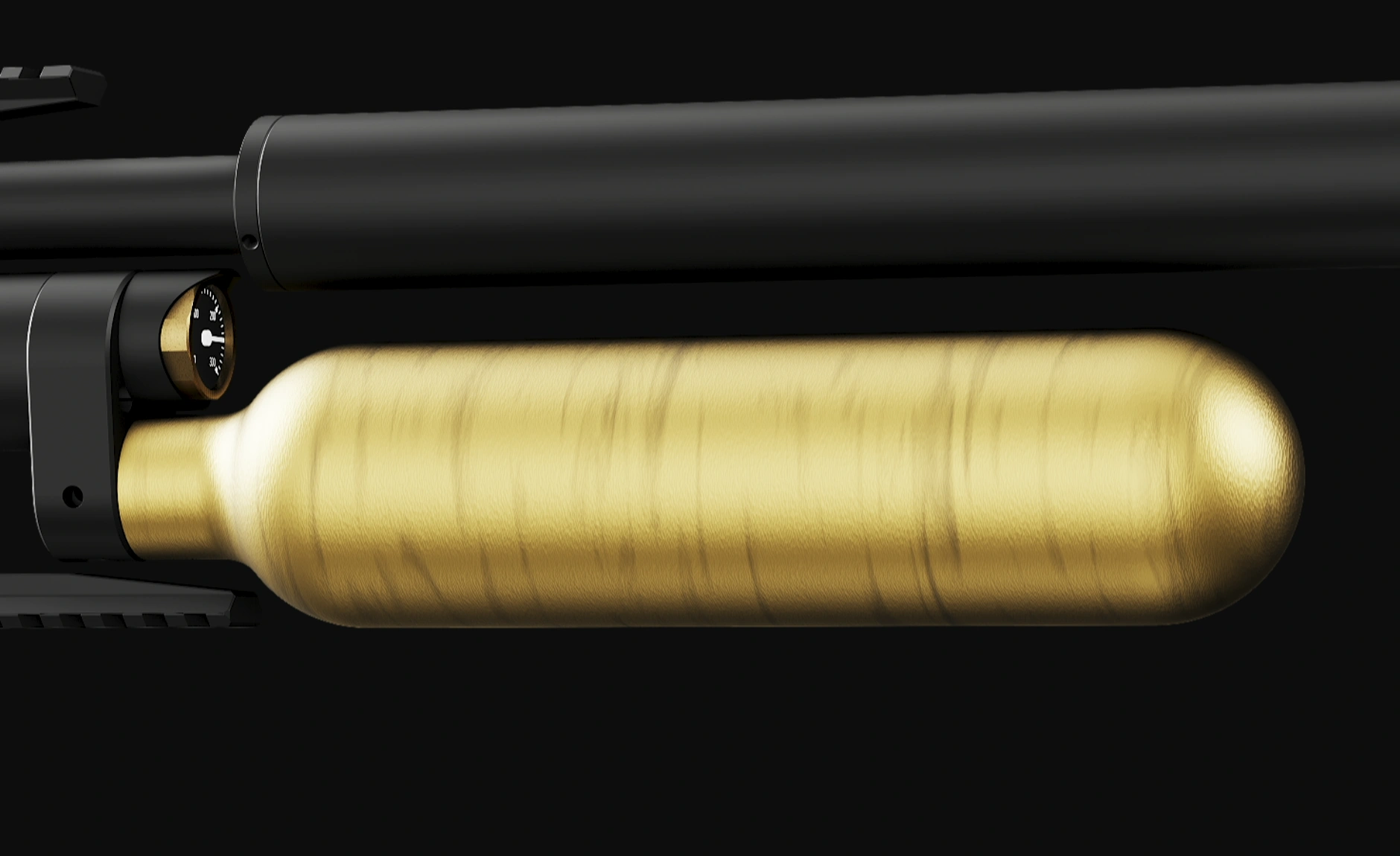 480cc kevlar air tank