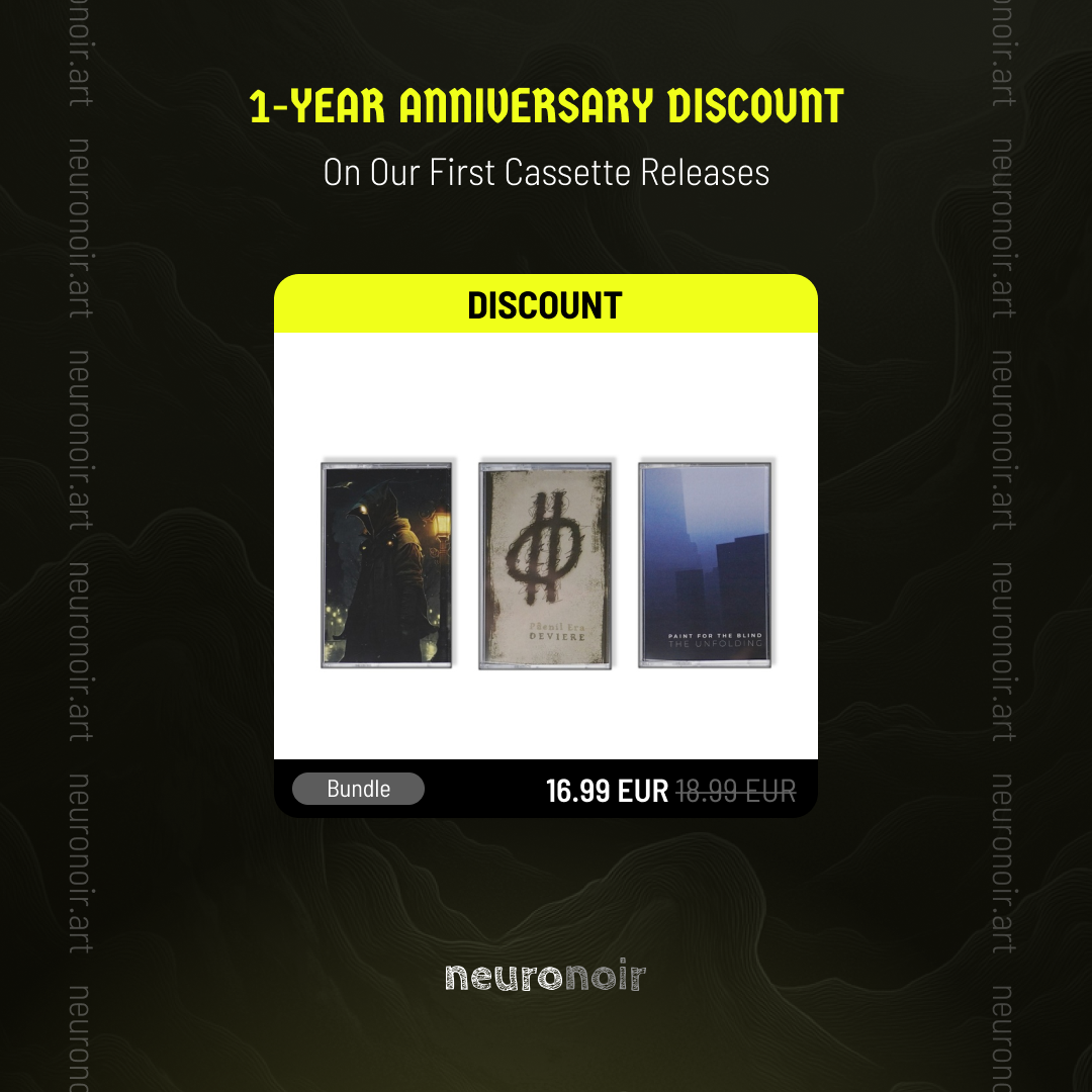 1-Year Anniversary Discount On Our First Cassette Releases