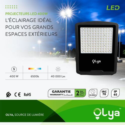 Nouveau projecteur Olya LED 400W