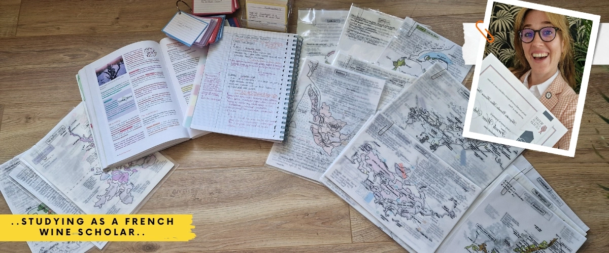 Happy Margaret with her French Wine Scholar Degree.