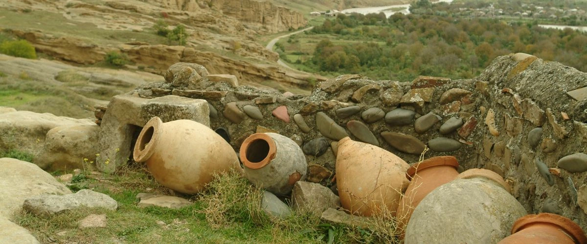 Qvevri in Georgian Country Side