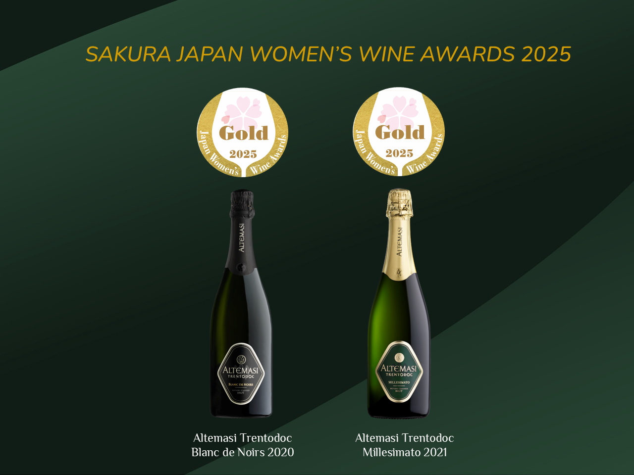 SAKURA JAPAN WOMEN'S WINE AWARDS 2025: MEDAGLIA D'ORO PER ALTEMASI 