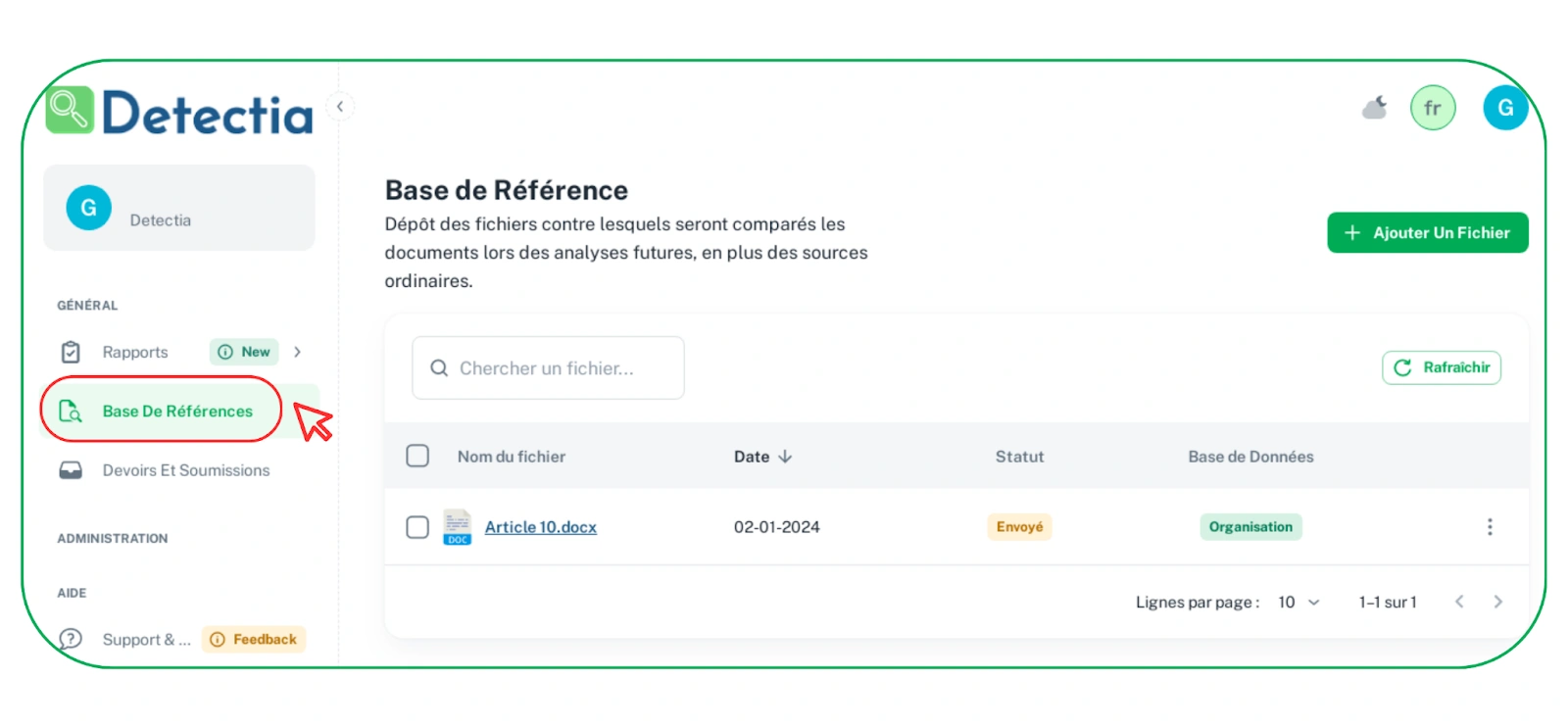 Detectia - Détection de Similarité