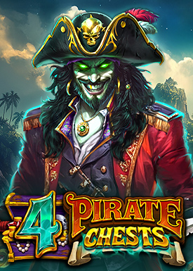 4 Pirate Chests
