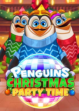 Penguins Christmas Party Time