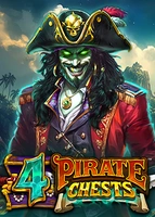 4 Pirate Chests