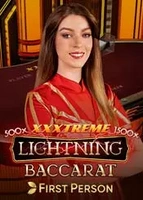 First Person XXXtreme Lightning Baccarat 