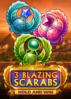 3 Blazing Scarabs Hold and Win