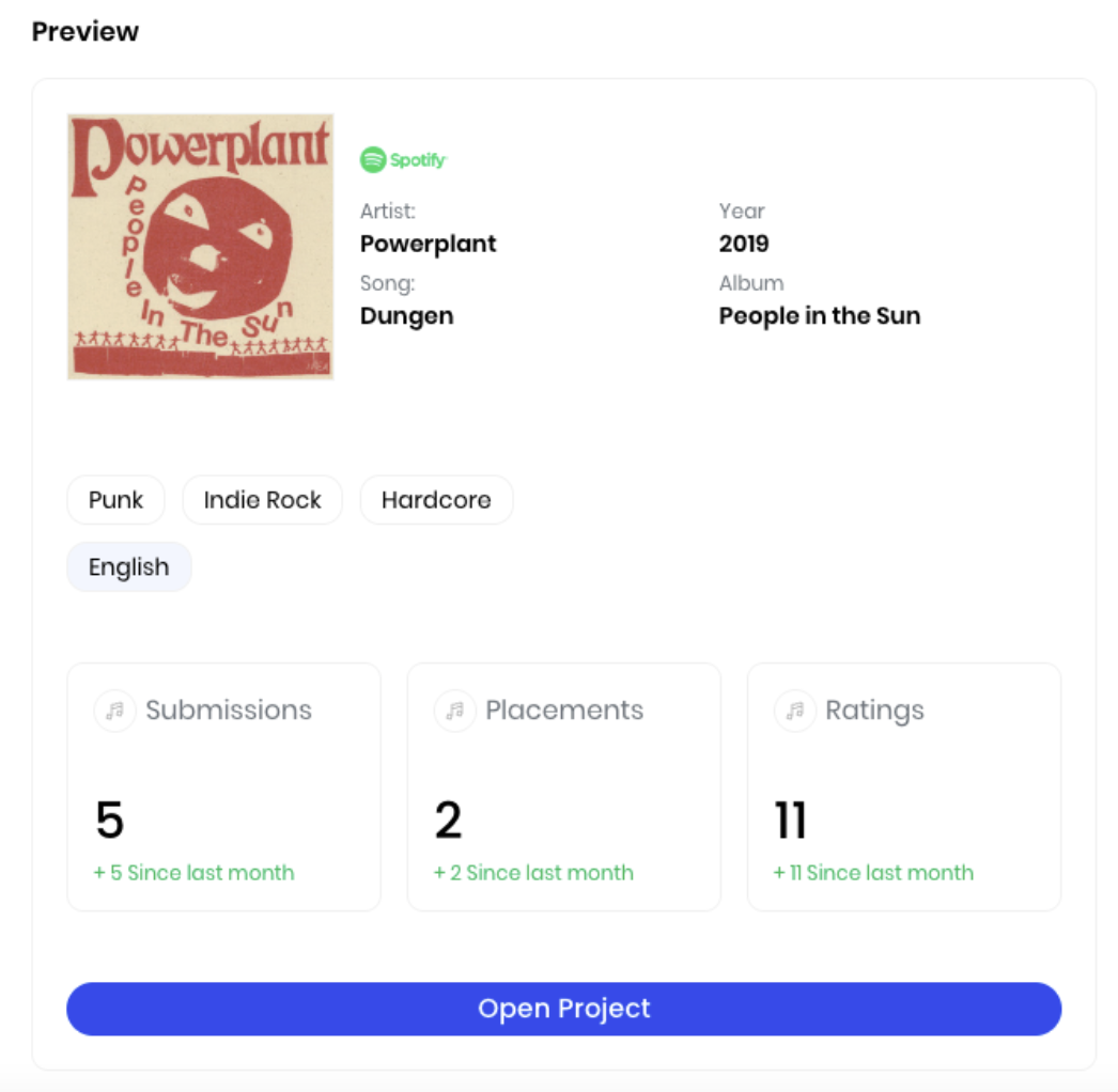 dailyplaylists new professional dashboard overview project preview.png