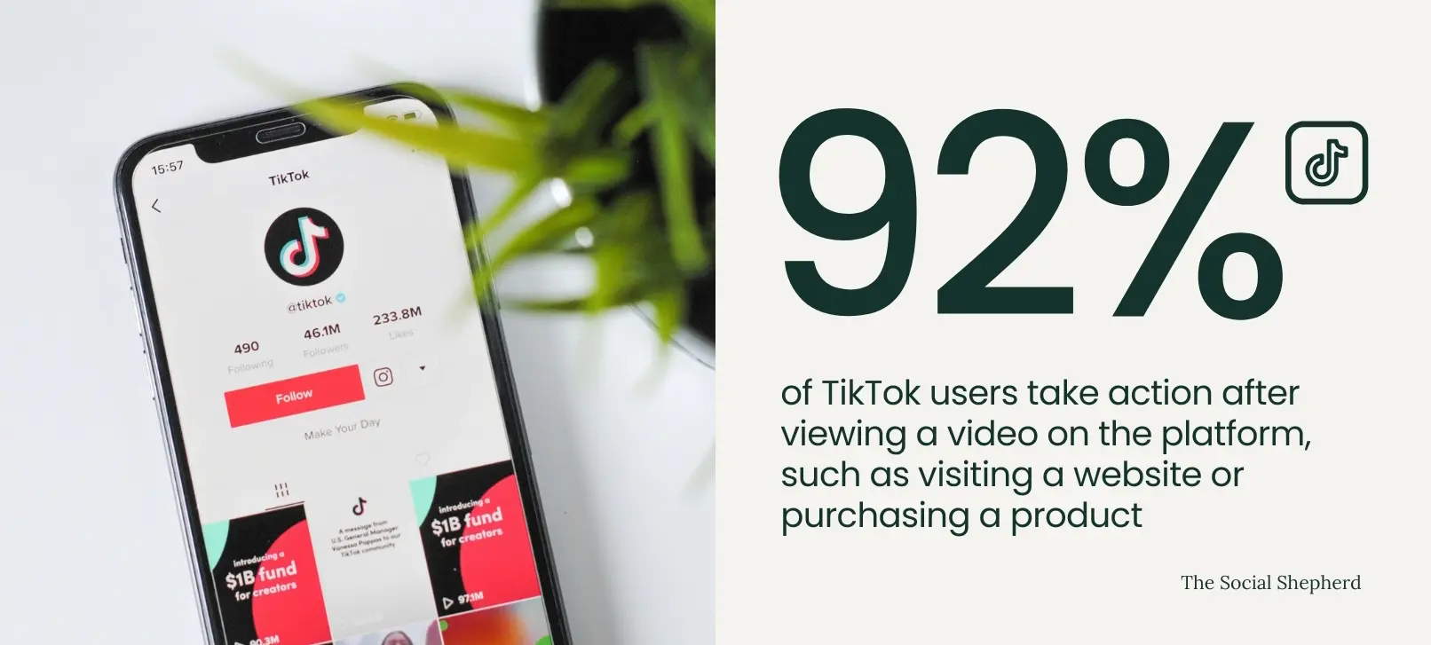 mobiltelefon Tiktok brugere sociale medier markedsføring