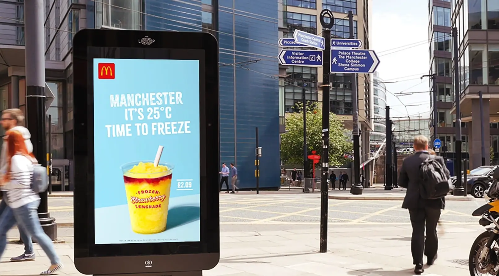 mcdonalds-kampanje programmatisk DOOH 
