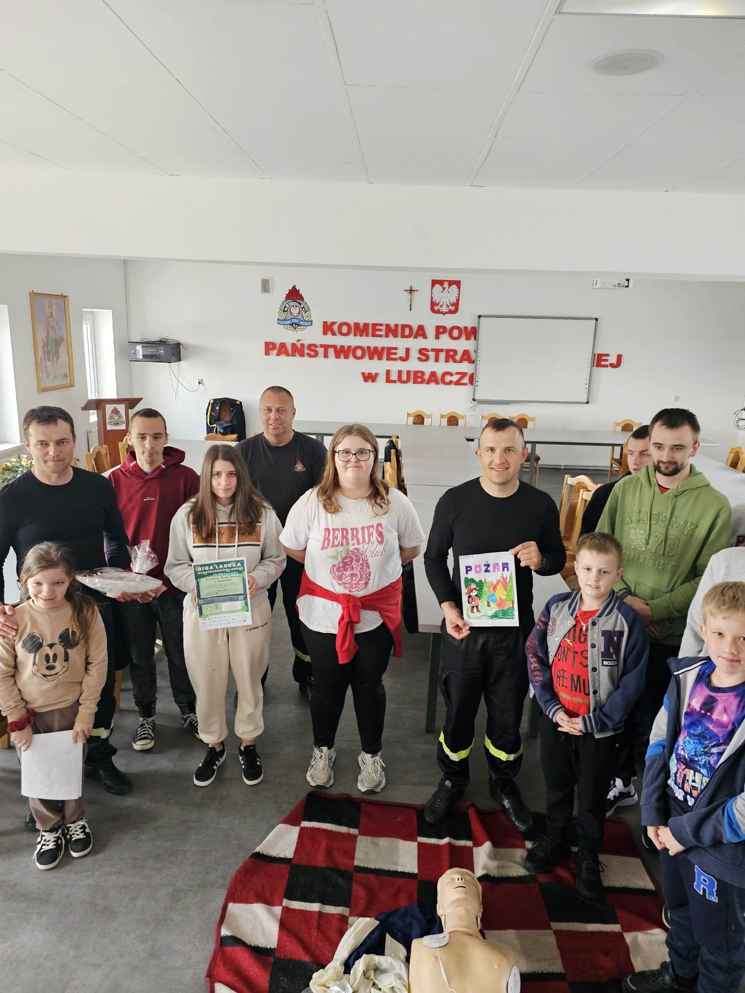 Strażacka lekcja odwagi i bezpieczeństwa