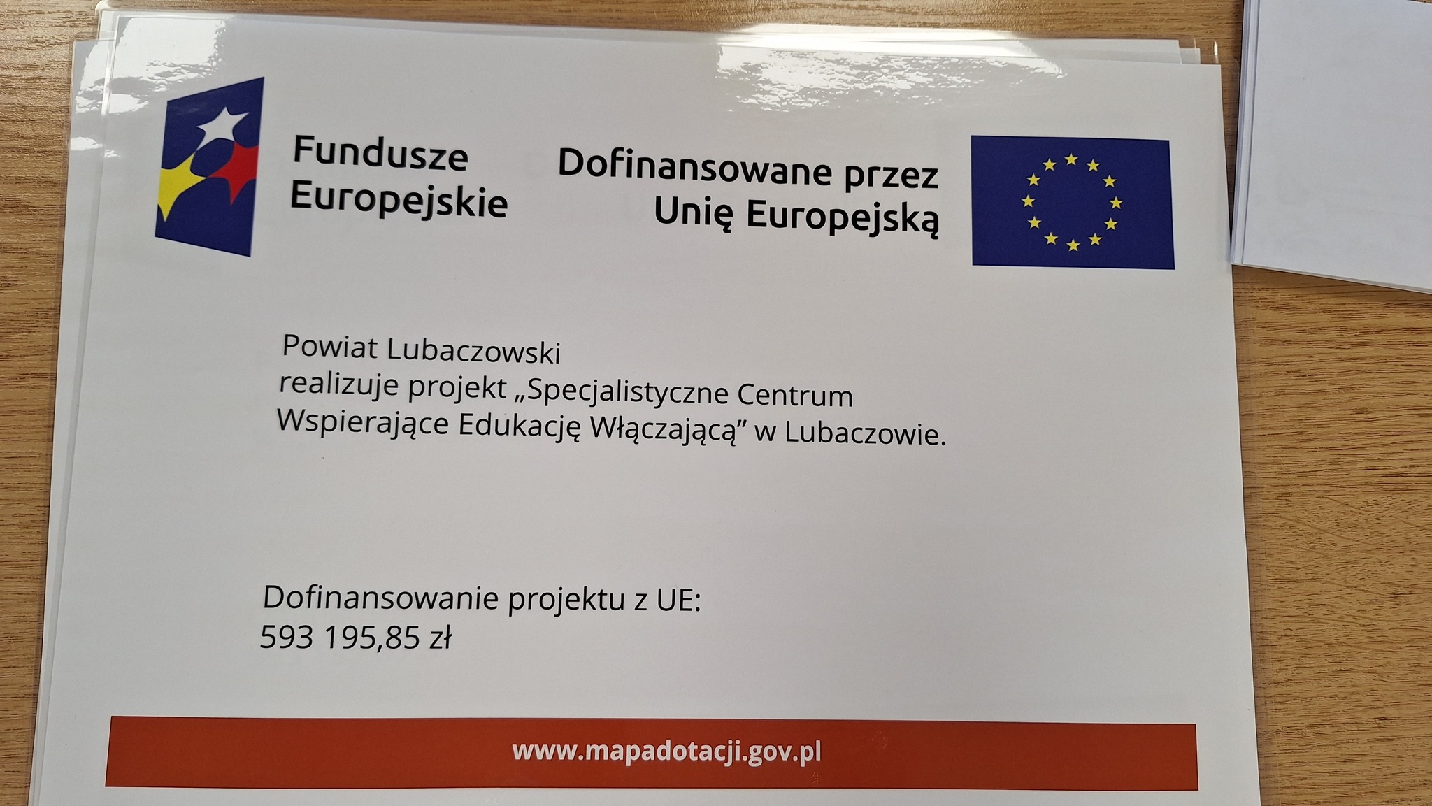 Powiat Lubaczowski otrzymał dofinansowanie grantowe w ramach projektu „Budowa skoordynowanego systemu pomocy specjalistycznej opartego na Specjalistycznych Centrach Wspierających Edukację Włączającą” | 582408353_122174729102428696_6410388856947568358_n.jpg