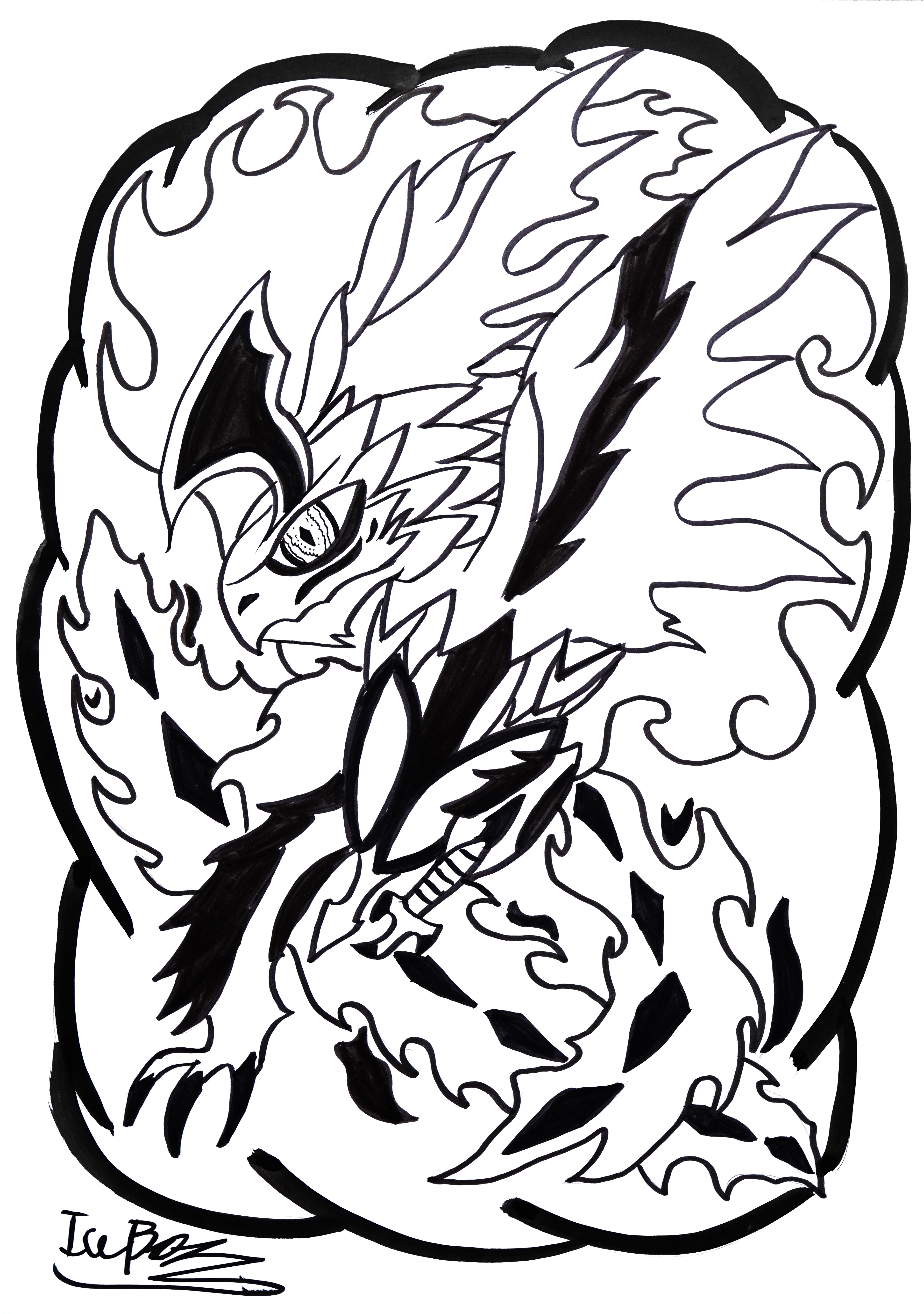 Venom- version black and white (27.12.23)