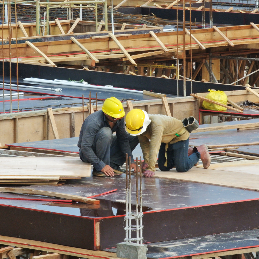 Betonplex funderingsbekisting maken