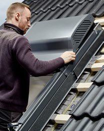 VELUX smart ventilatie montage stap 5 van de 5