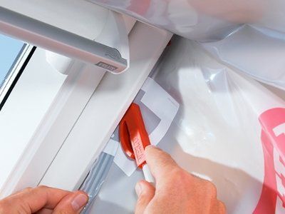 VELUX dampremmende folie BBX toepassen