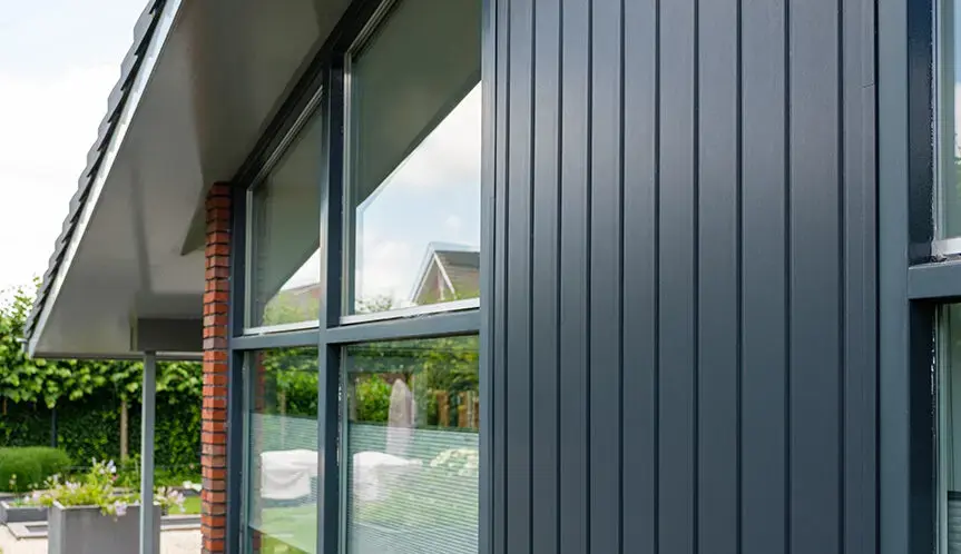Keralit kunststof gevelbekleding